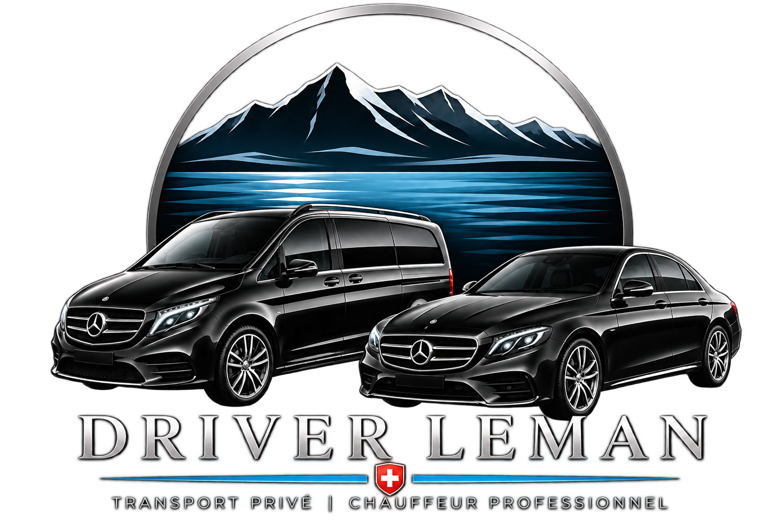 Driver Léman premium chauffeur fleet logo.
